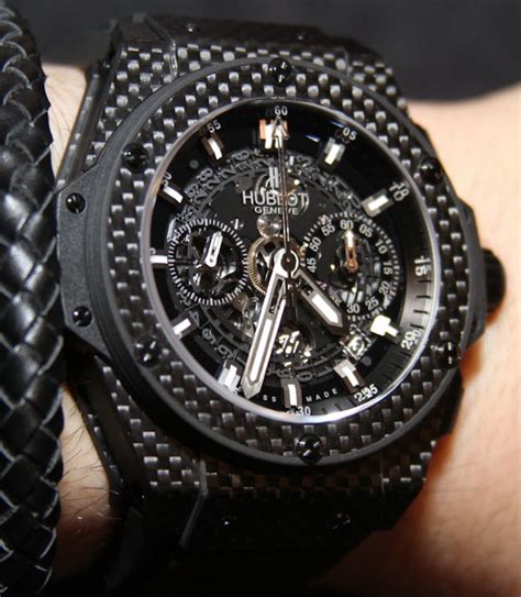 hublot black carbon|Hands.